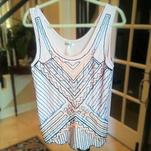 Irreplaceable Tops - Beaded Tank by Irreplaceable L/XL